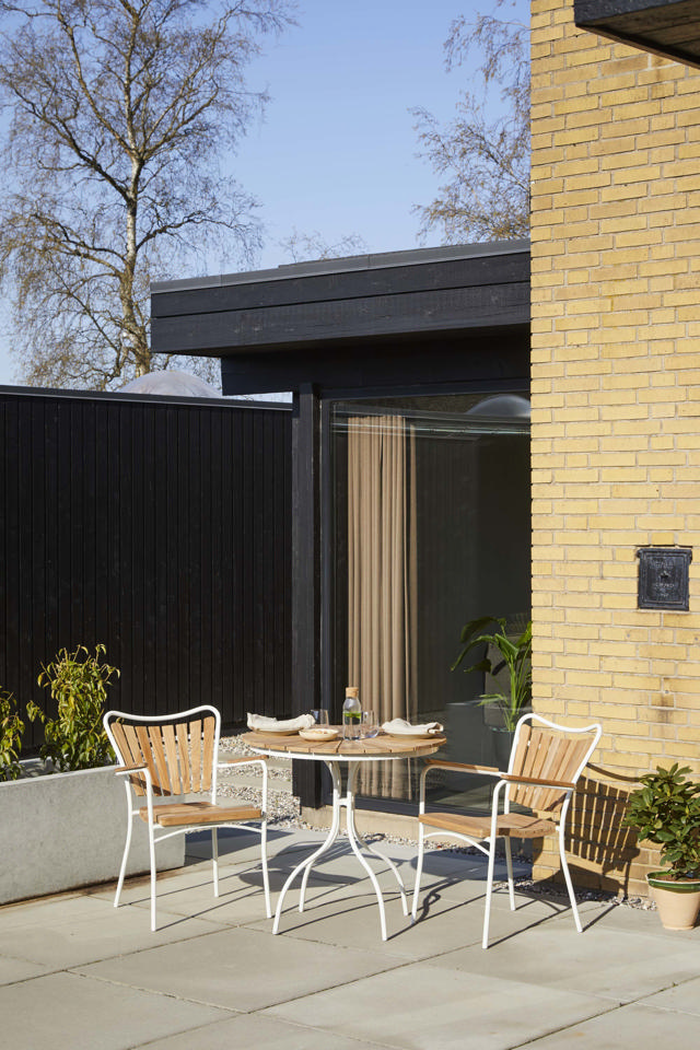 Ellen Café Table - White 80 cm