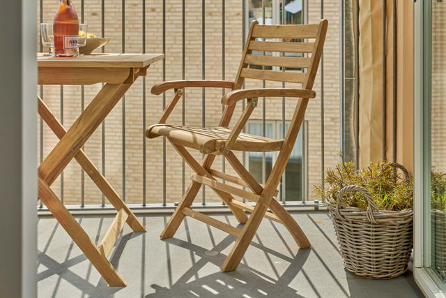 York Folding Table - Teak