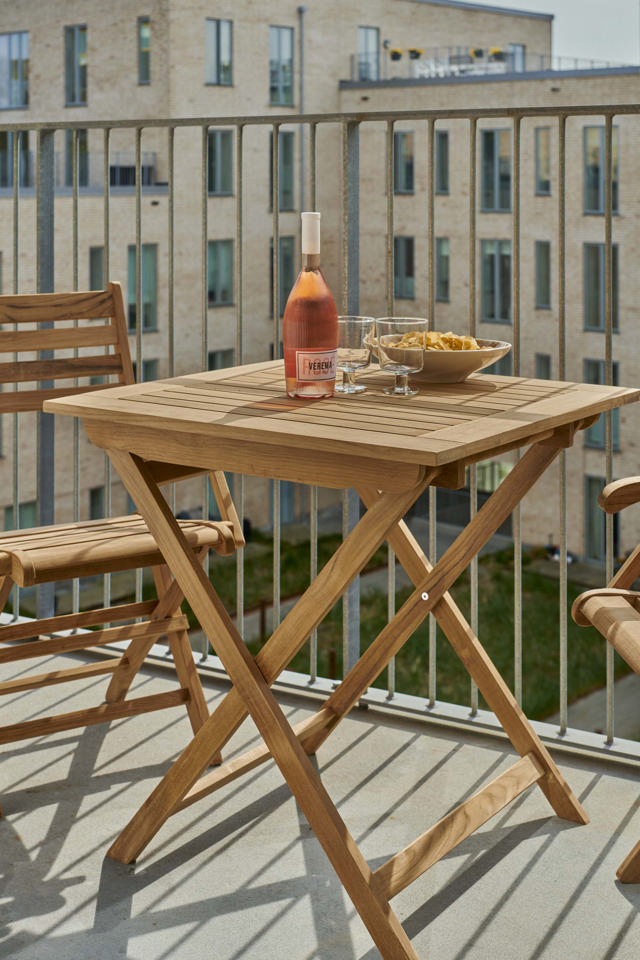 York Folding Table - Teak