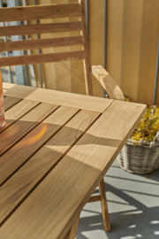 York Folding Table - Teak