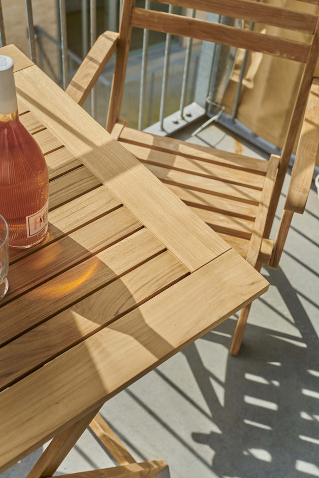 York Folding Table - Teak