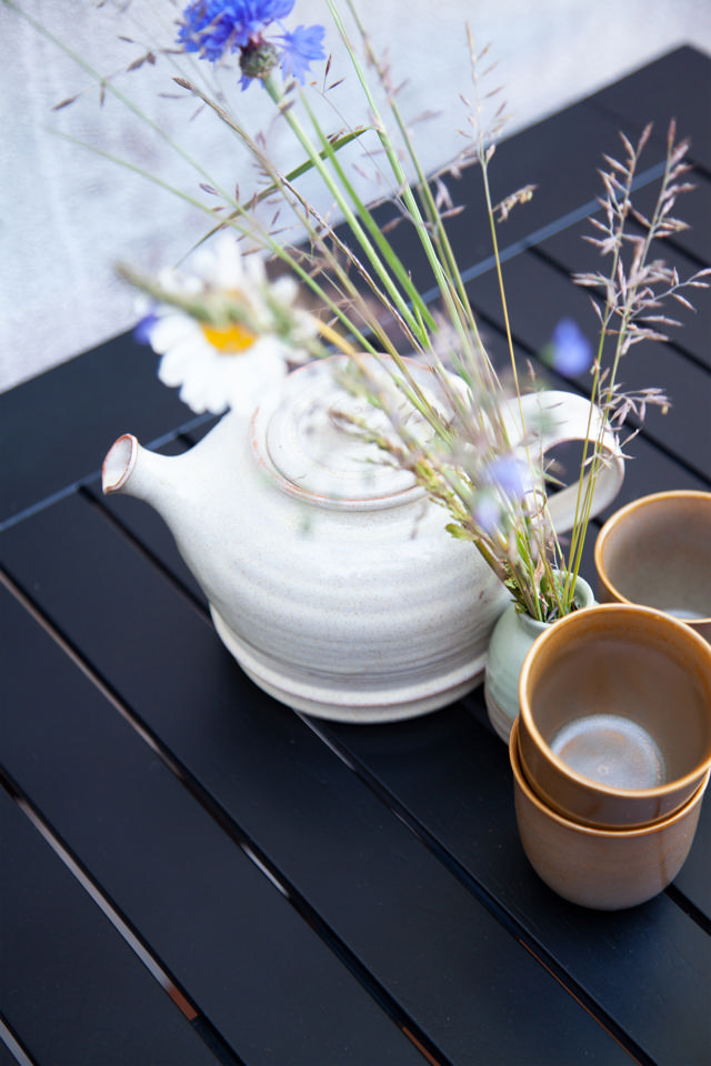 York Folding Table - Black
