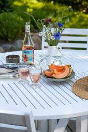 Butterfly Folding Table - White 110 cm