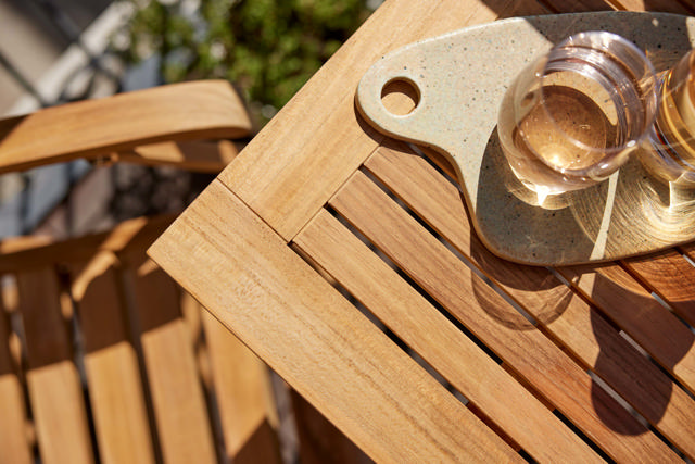 Urban Balcony Table - Solid Teak