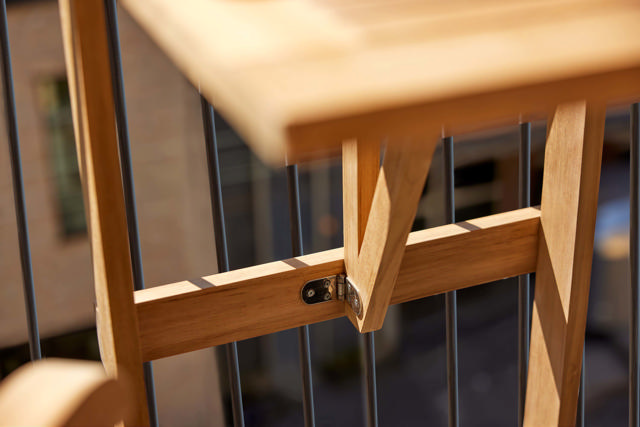 Urban Balcony Table - Solid Teak