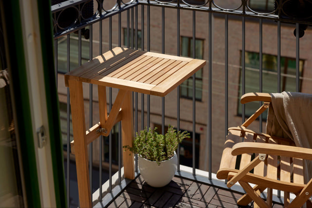 Urban Balcony Table - Solid Teak