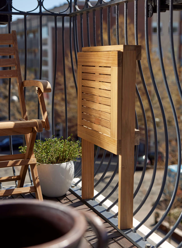 Urban Balcony Table - Solid Teak