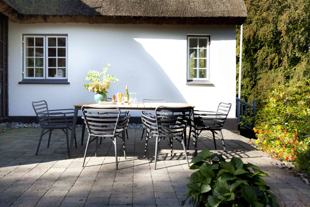 Rio Dining Table - Anthracite