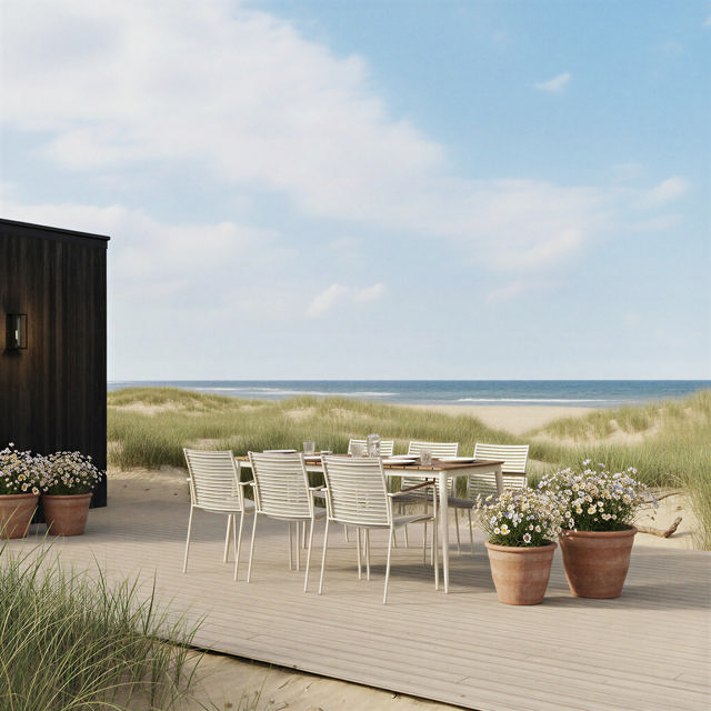 Rio Dining Table - Sandy Grey