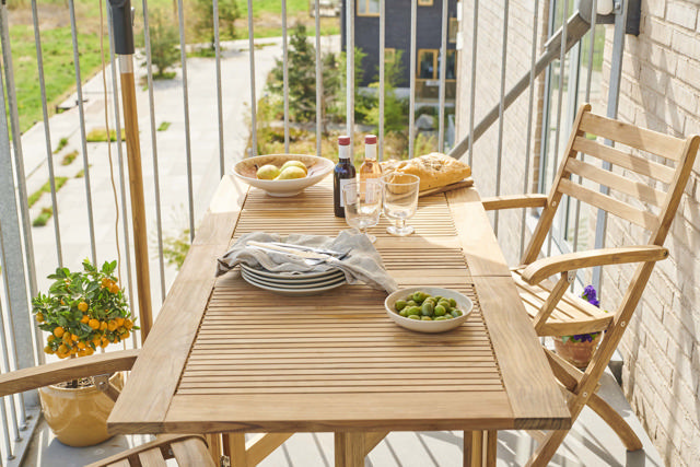 Butterfly Folding Table - Teak