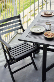 Butterfly Folding Table - Black