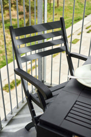 Butterfly Folding Table - Black