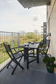 Butterfly Folding Table - Black