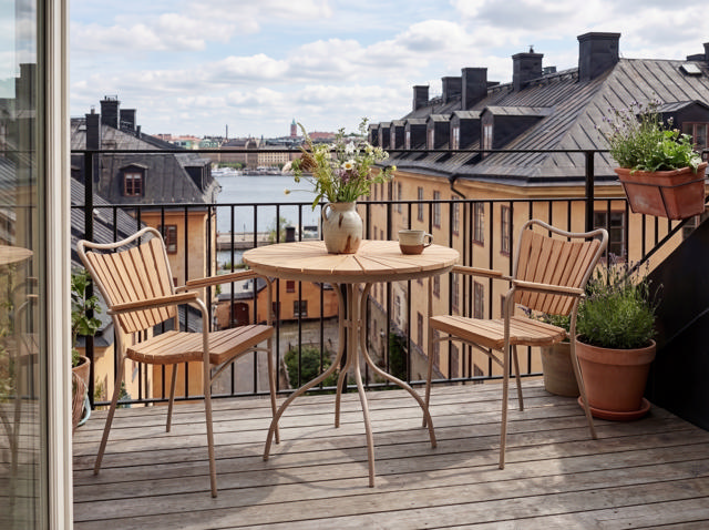 Ellen Outdoor Chair - Sandy Grey