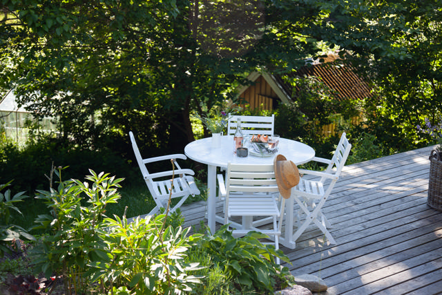 York Folding Chair - White