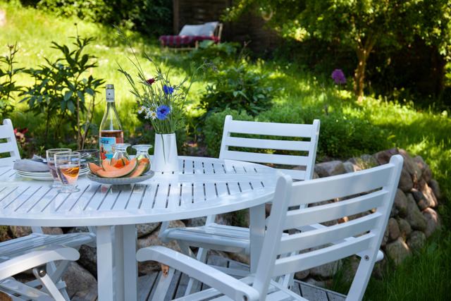 York Folding Chair - White