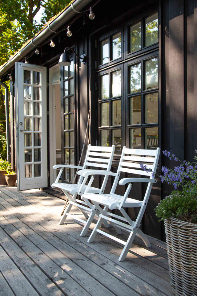 York Folding Chair - White