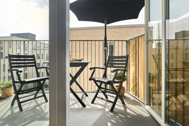 York Folding Chair - Black