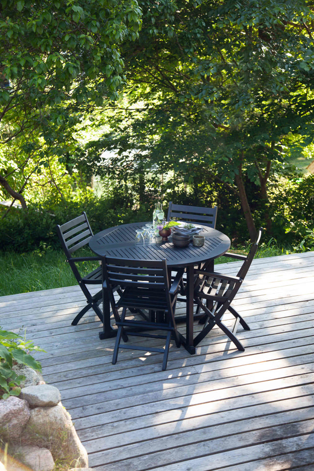 York Folding Chair - Black