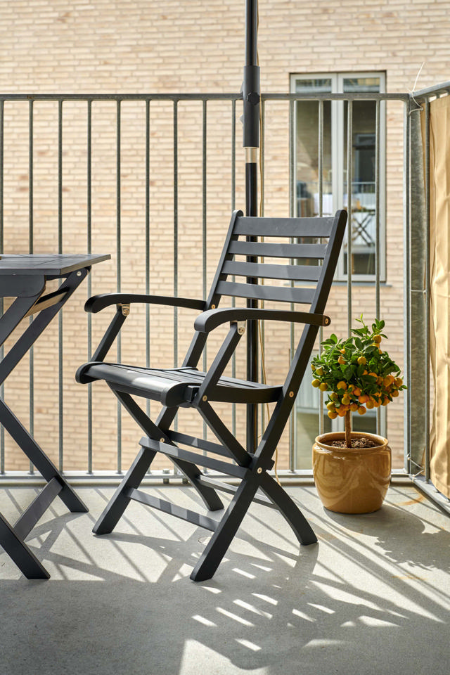 York Folding Chair - Black