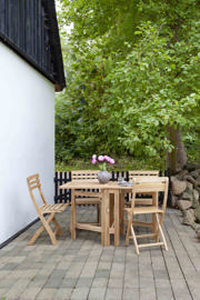 Clarish Folding Chair - Teak