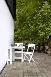 Clarish Folding Chair - White