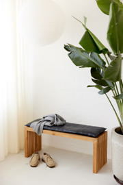 Rib Three-Seater Bench - Teak