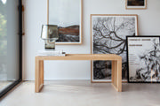 Rib Three-Seater Bench - Bamboo
