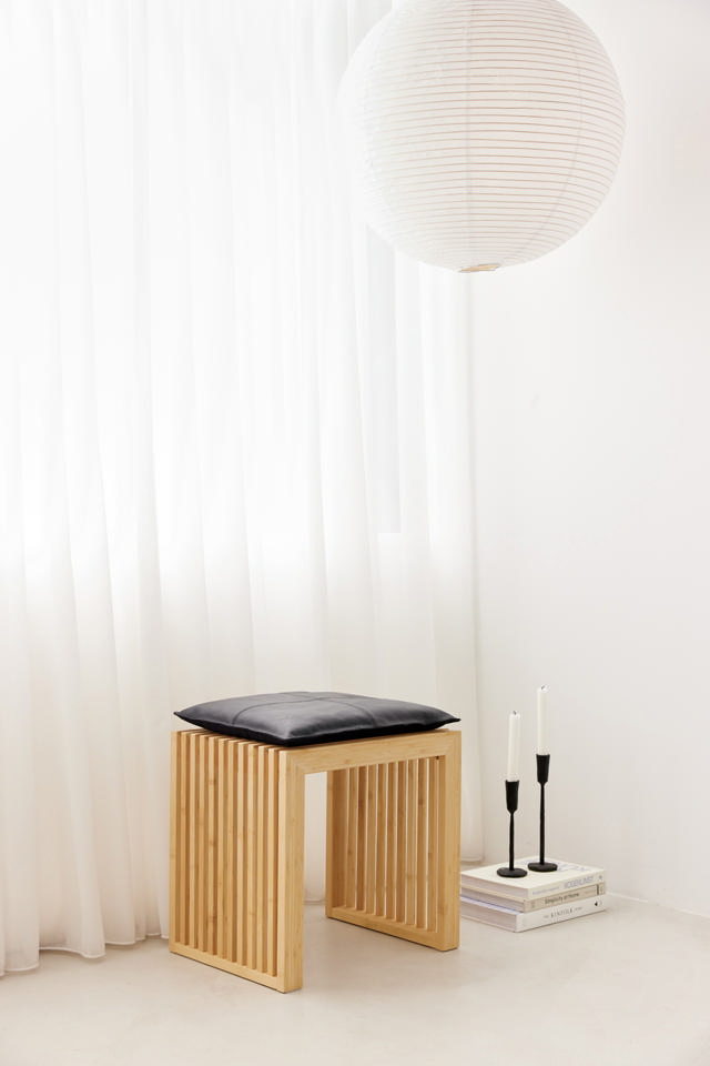 Rib Stool - Bamboo