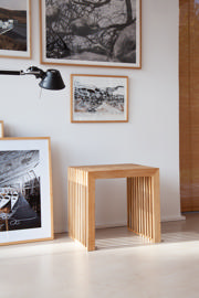 Rib Stool - Bamboo