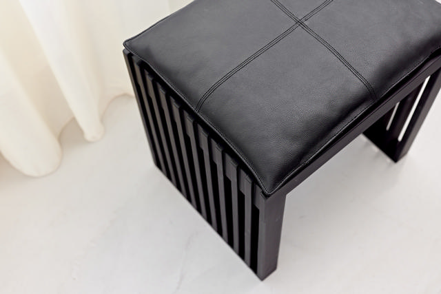 Rib Stool - Black