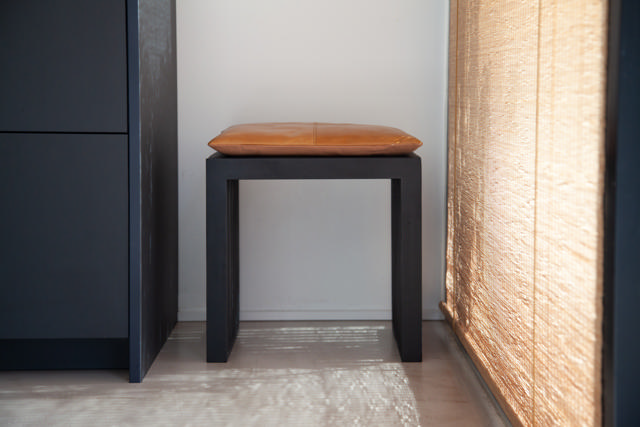 Rib Stool - Black