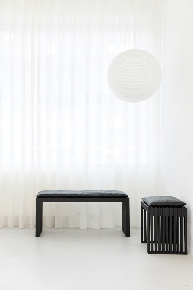 Rib Stool - Black
