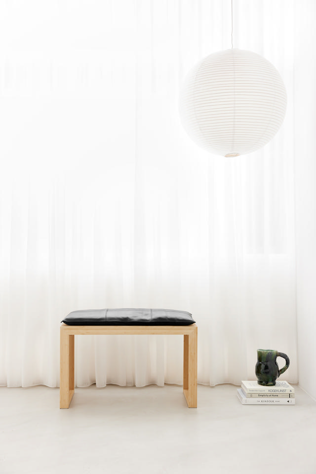 Rib Two-Seater Bench - Bamboo