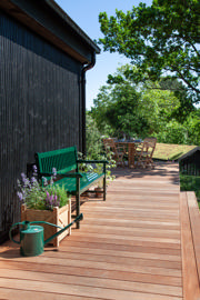 Brighton Bench Three-Seater - Green 