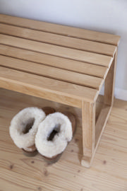 Vega Two-seater Bench - Teak