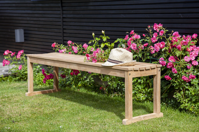 Vega Three-seater Bench - Teak