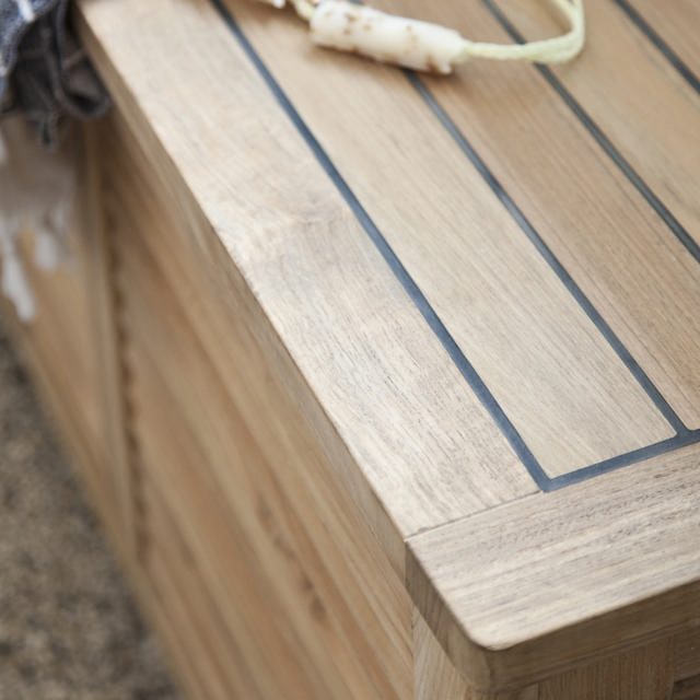 Everyday Storage Bench - Teak