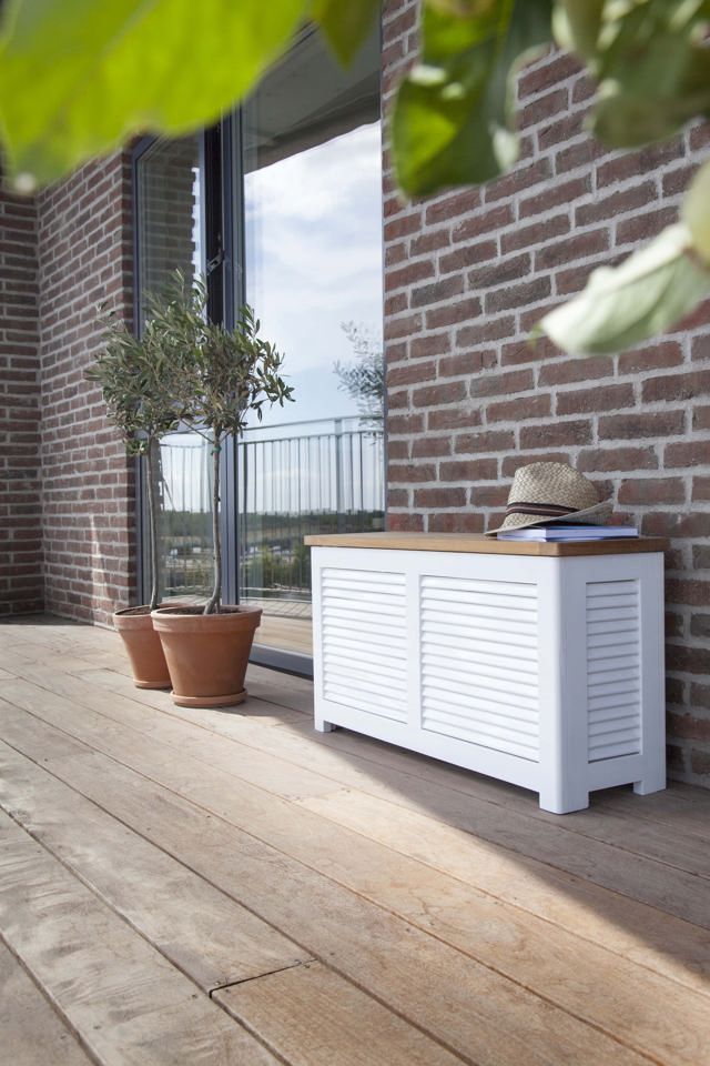 Everyday Storage Bench - White