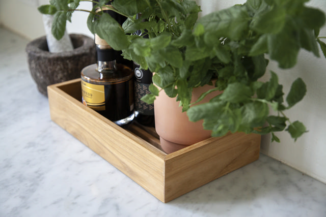 Everyday Storage Tray - Teak