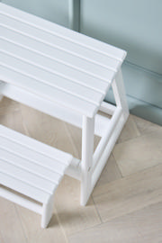 Skala Step Stool - White