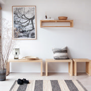  Rib Large Wardrobe Shelf - Bamboo