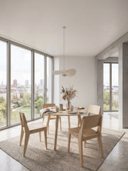 Elvo Table - Bamboo Ø120