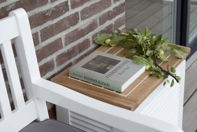 Rosenborg Cushion for Three-Seater Bench - Grey