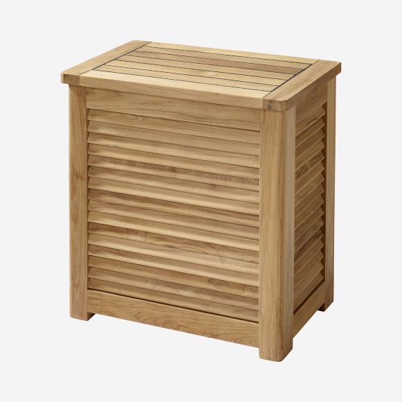 Storage Box With Louver Big Teak