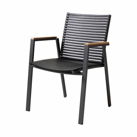 Mood Extreme Chair Black Anthracit Teak